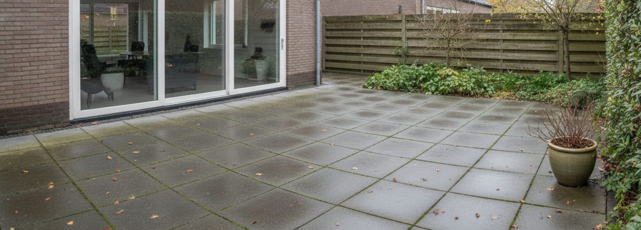 Wat is groene aanslag op buitentegels en hoe ontstaat het?