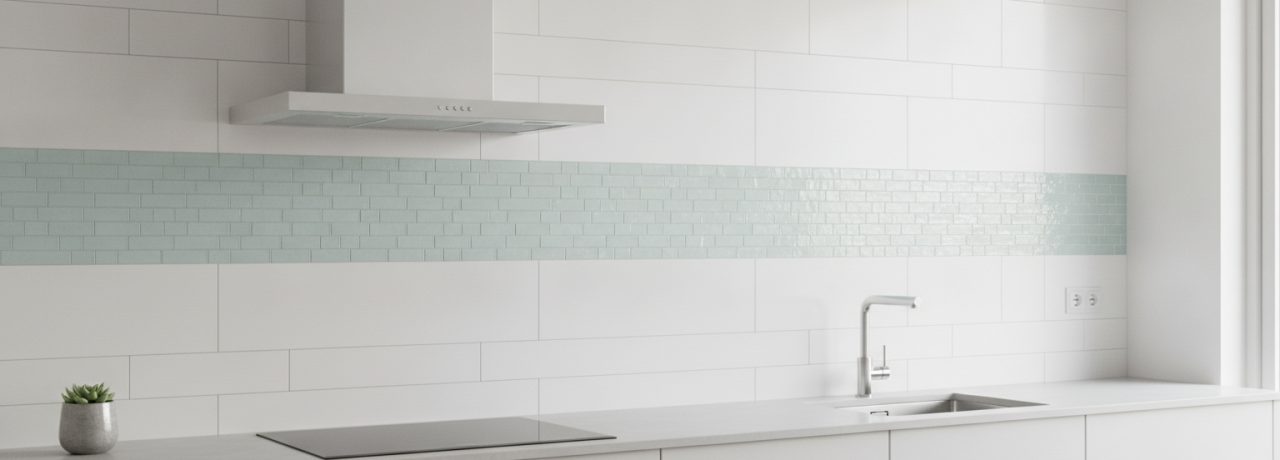 Wat is een strakke en schoonmaakvriendelijke keukenwand?