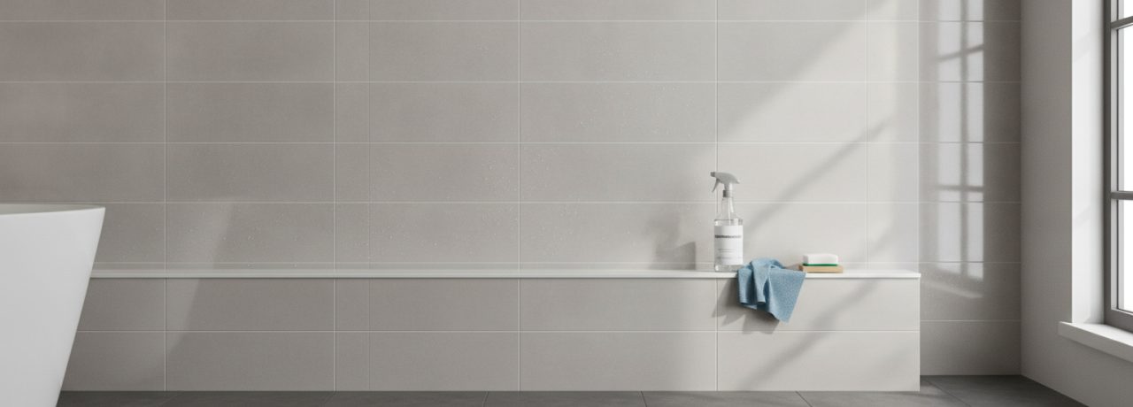 Tegelzetter 10 tips om je tegelwand schoon te maken zonder krassen.