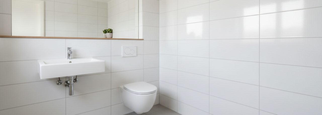 Wat zijn de beste wandtegels om je toiletruimte optisch te vergroten?