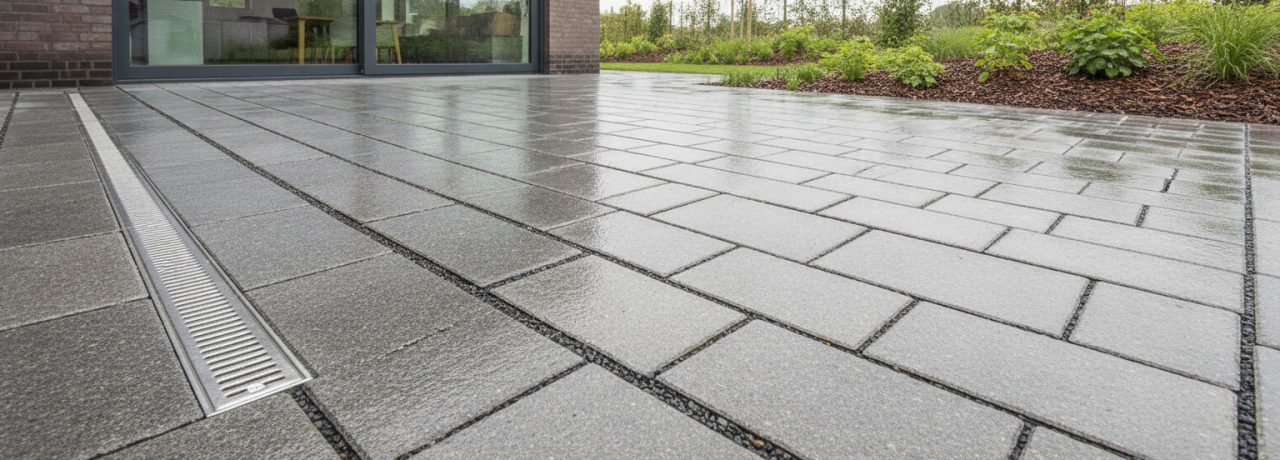 Tegelzetter 8 tips om waterafvoer op je buitenvloer beter te regelen.