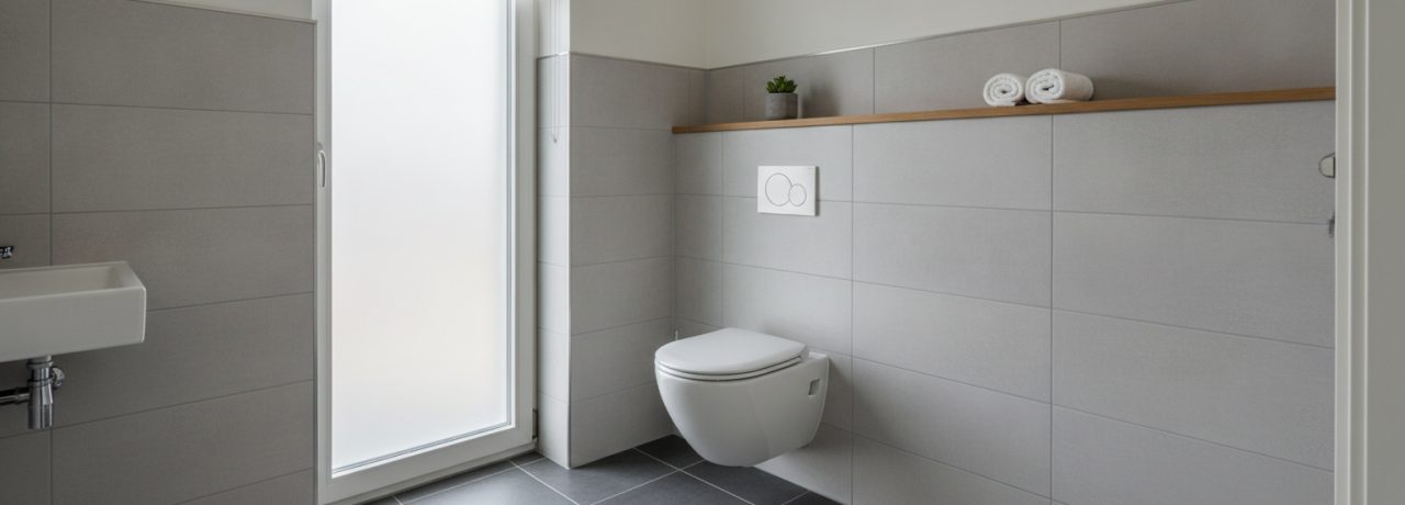 Wat is de juiste tegelhoogte voor jouw toiletruimte?