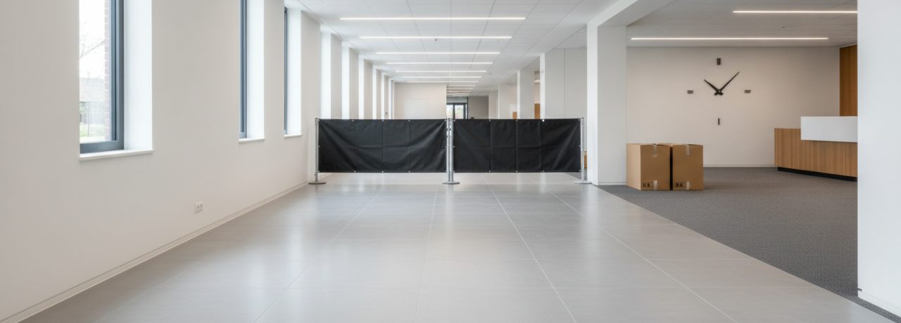Wat betekent sluitingstijd bij tegelwerk in je bedrijfsruimte?