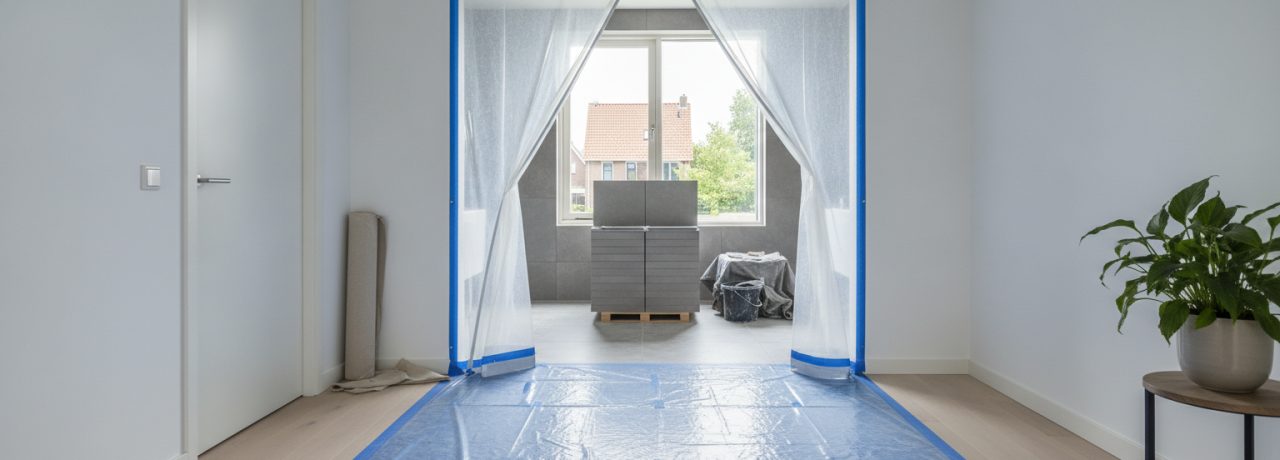 Tegelzetter Hoe beperk je overlast tijdens badkamertegelwerk in huis?