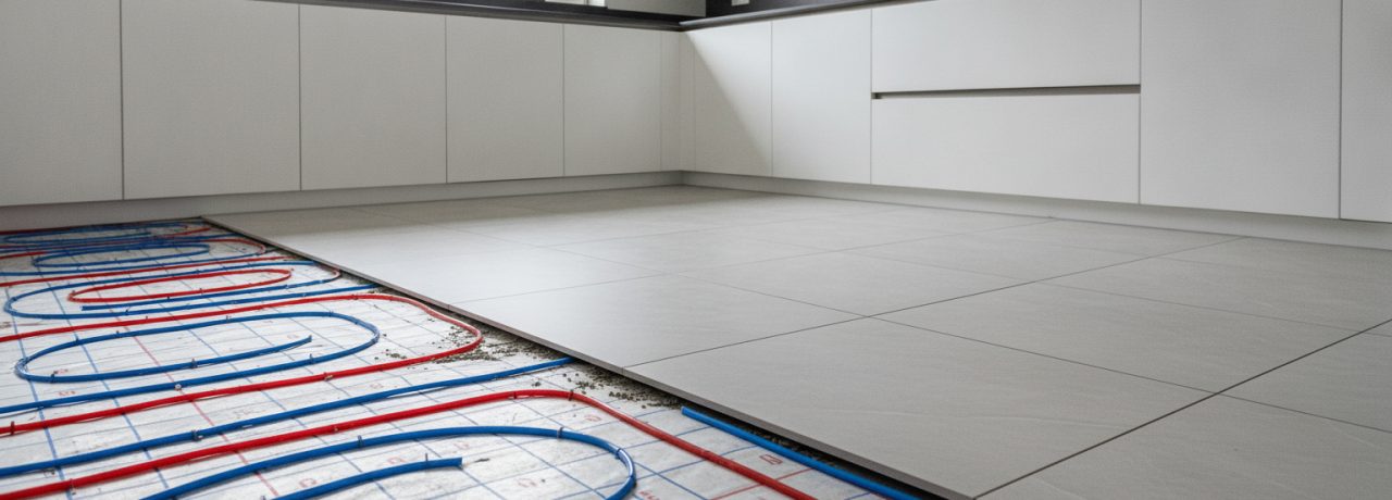 Hoe combineer je vloerverwarming met tegels in je keuken? Wat is vloerverwarming met tegels in je keuken?