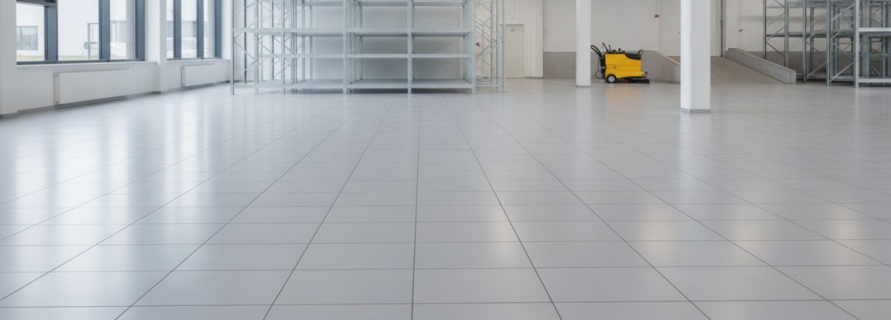 Tegelzetter Hoe houd je je bedrijfsvloer schoon zonder glans of grip te verliezen?