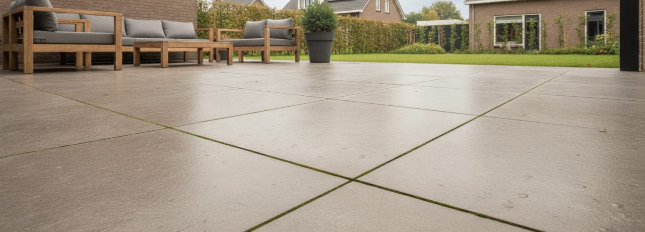 Hoe kies je antislip voor je terras zonder ruwe schoonmaaklast? Wat is antislip voor je terras en waarom is het belangrijk?
