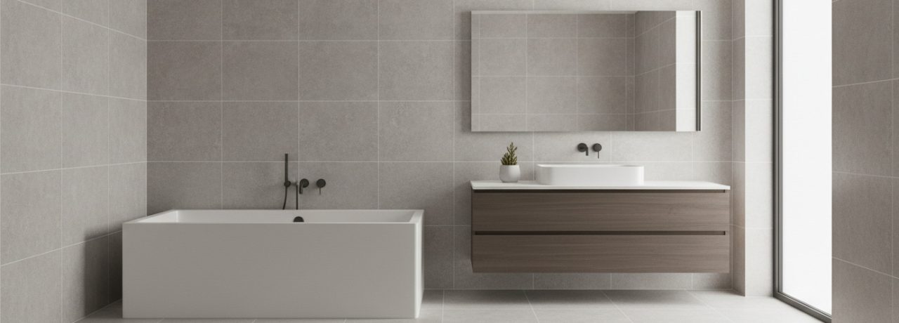 Wat zijn grootformaat tegels en waarom zorgen ze voor rust in je badkamer?