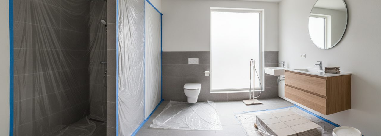Tegelzetter Hoe houd je je badkamer bruikbaar tijdens gefaseerd tegelwerk?