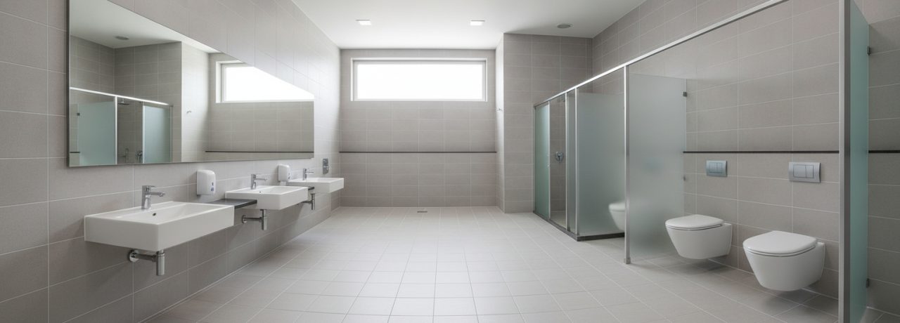 Tegelzetter Hoe laat je sanitaire ruimtes op je werk hygiënisch betegelen?
